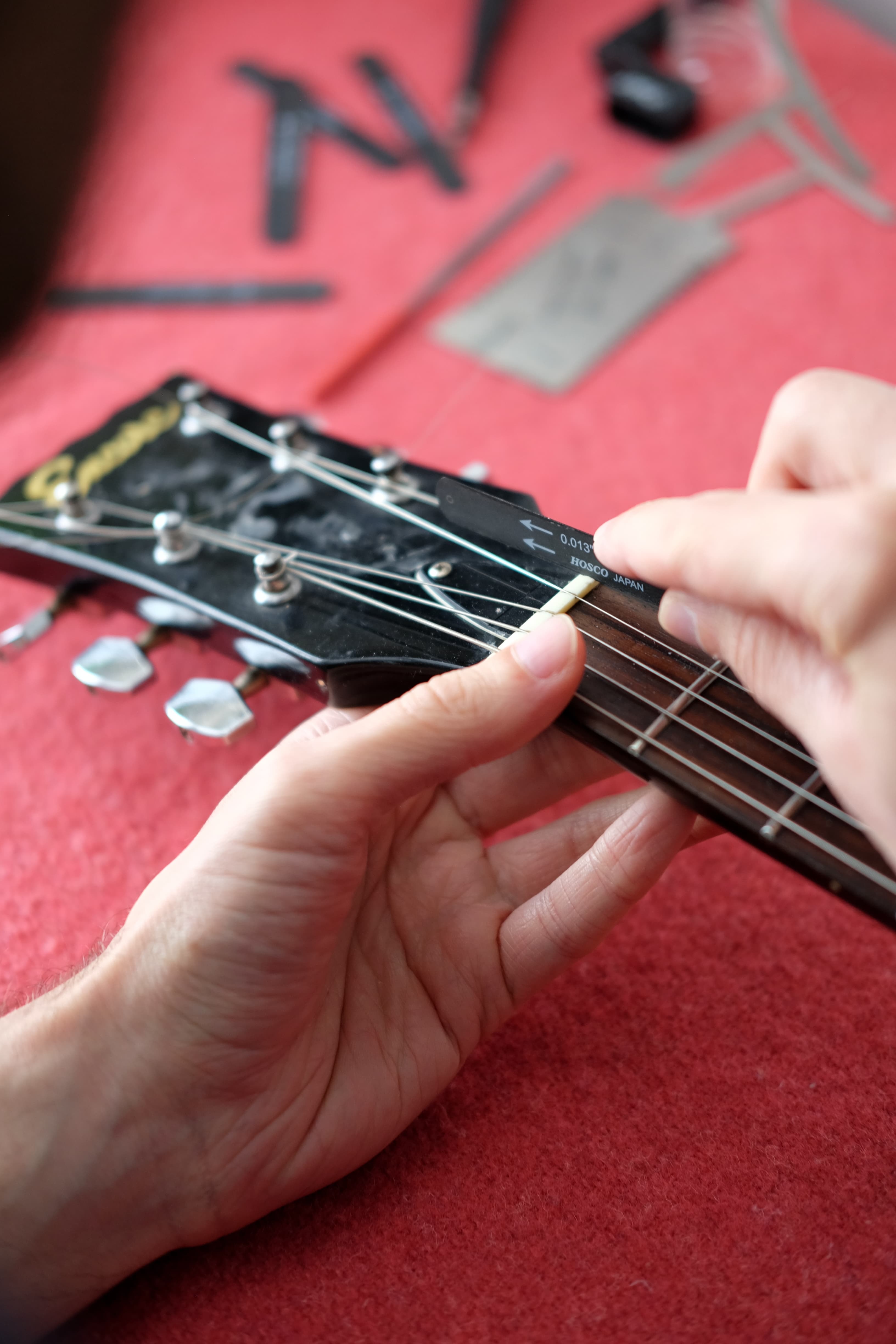 Guitar detail